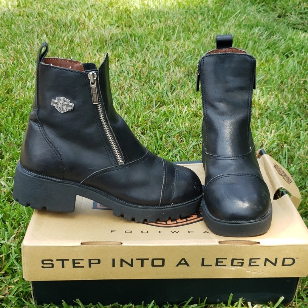 Harley davidson riding boots